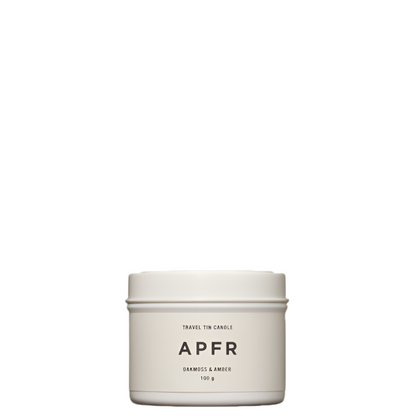Oakmoss Amber Tin Candle