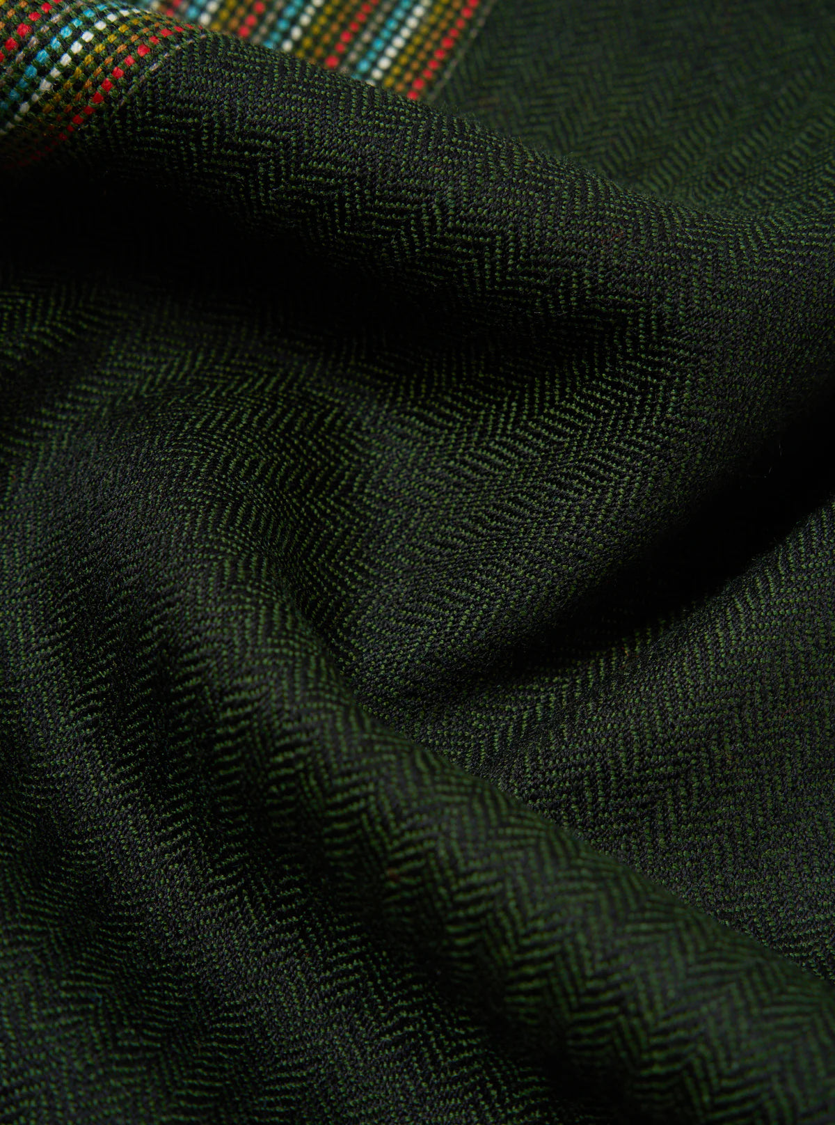 Wool Scarf - Border