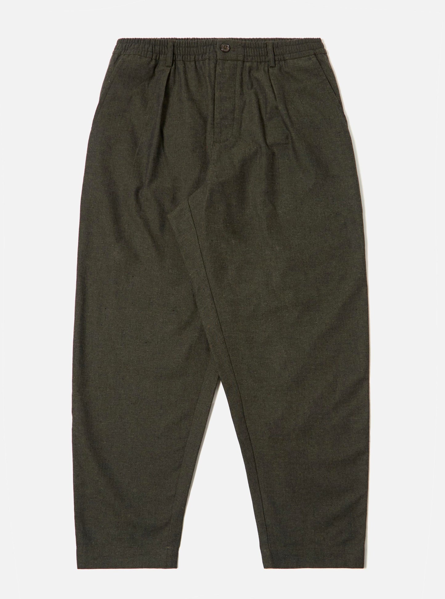Olive Lucca Suiting Pleated Track Pant