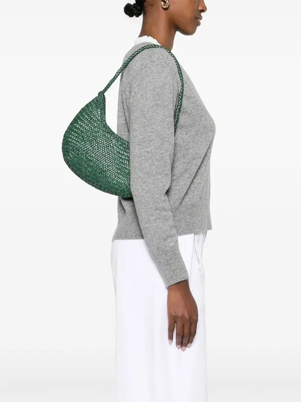 Nova Luna Woven Shoulder Bag