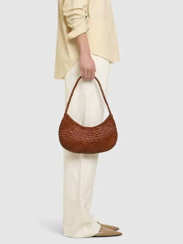 Nova Luna Woven Shoulder Bag