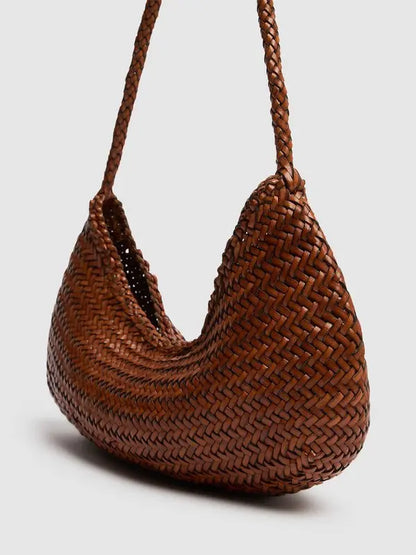 Nova Luna Woven Shoulder Bag