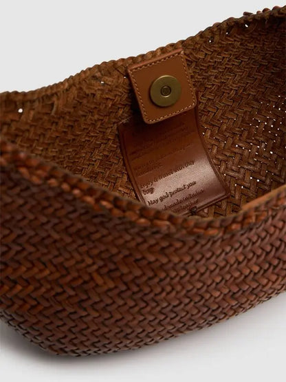 Nova Luna Woven Shoulder Bag