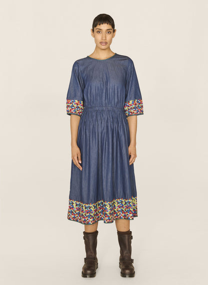 Garden Dress Indigo