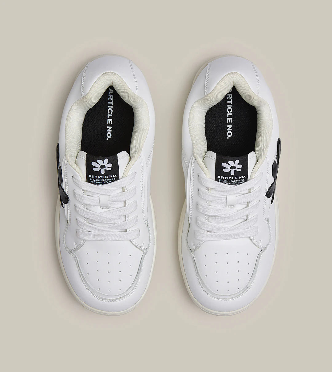 Floral Low Top Burger Skate Sneakers (women)