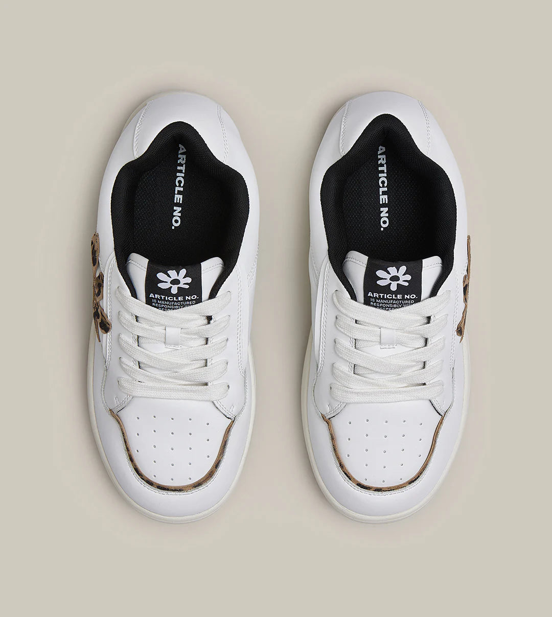 Floral Low Top Burger Skate Sneakers (women)