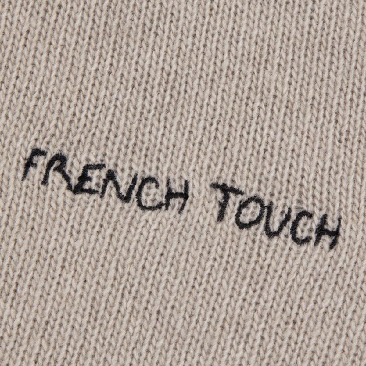 Grand Cerf French Touch Wool Sweater Oatmeal Beige (men)