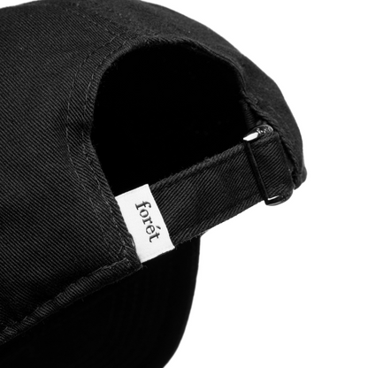 Hawk Washed Cap Black