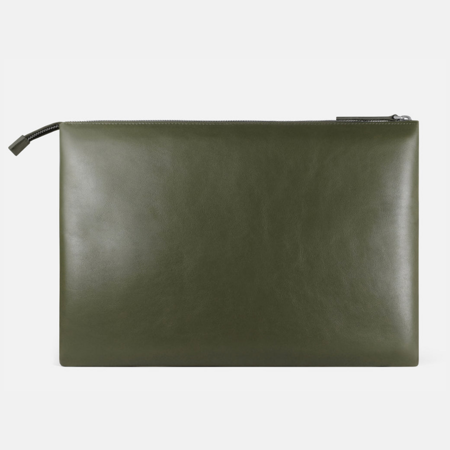 114 Leather Folio Olive