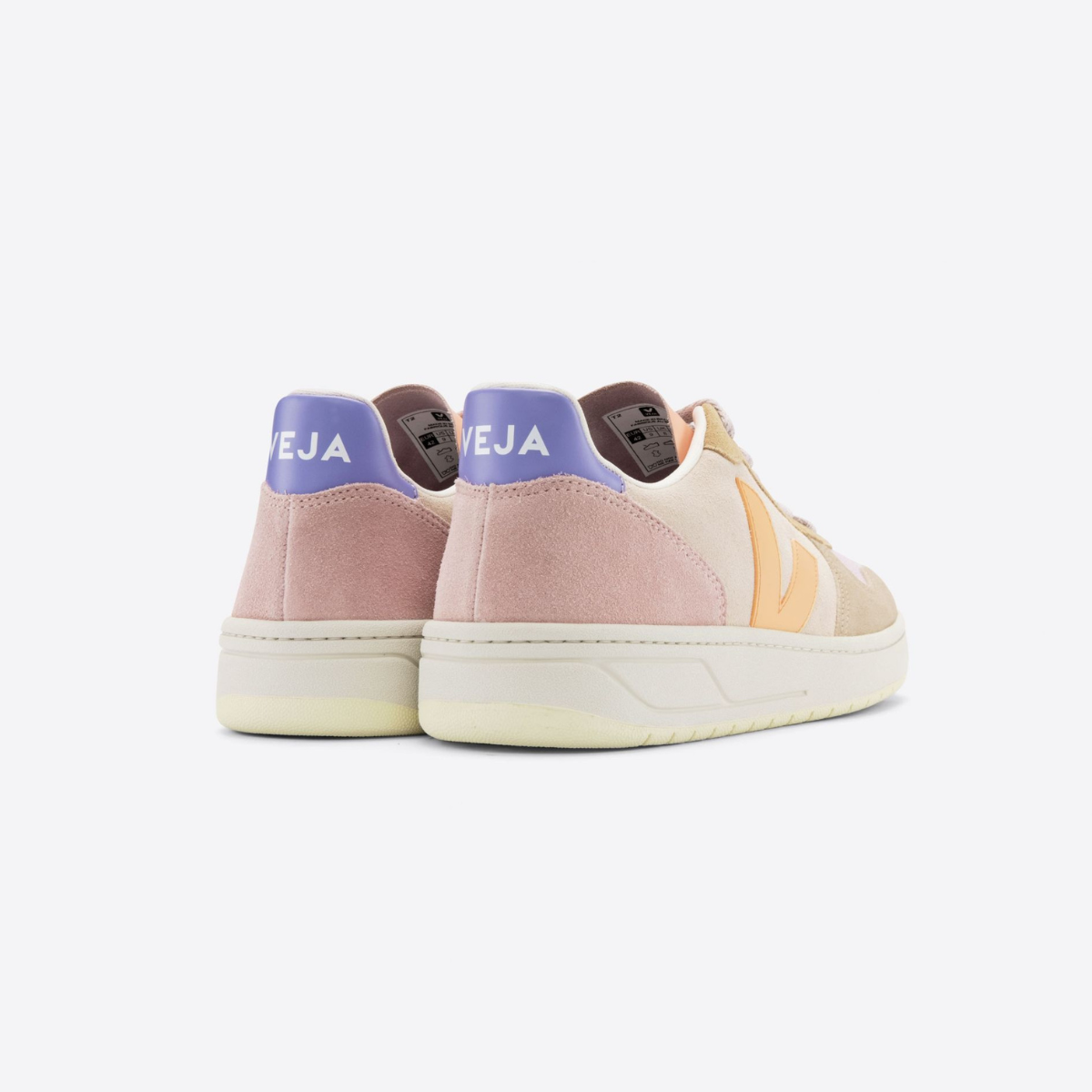 V-10 Suede Multico-Peach (women)