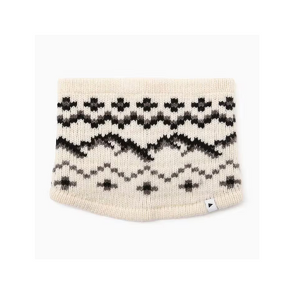 Lopi Knit Neck Warmer Off White