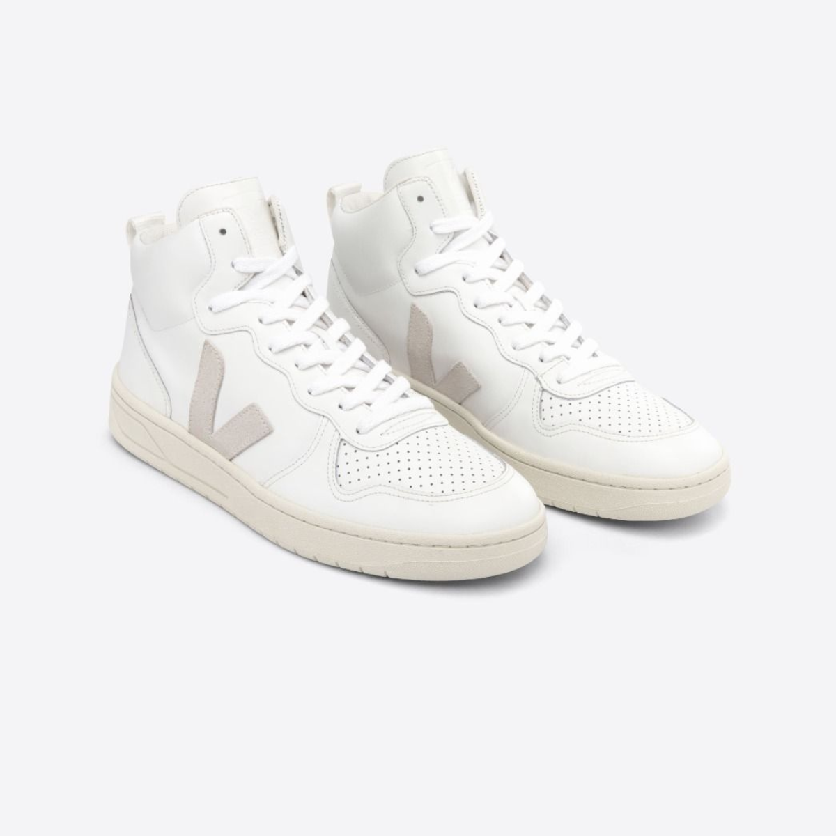 V-15 Leather Extra-White Natural (men)