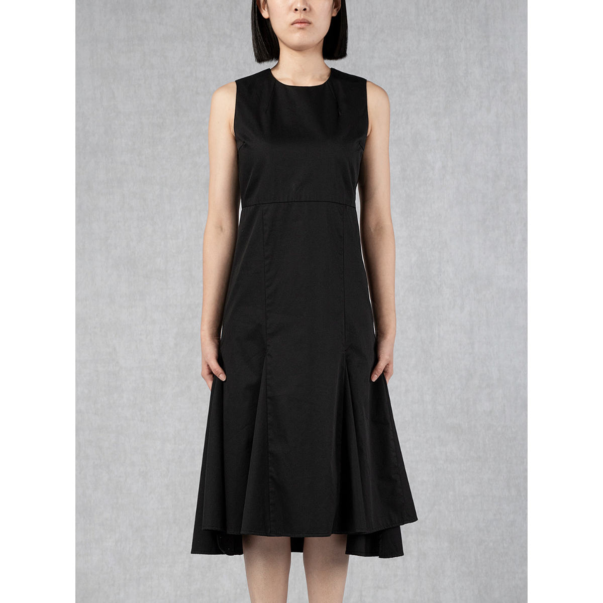 Fit and Flare Dress Black