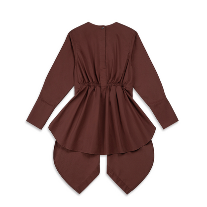 Upside Down Shirt Ruby Wine