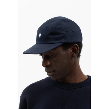 Twill 5 Panel Cap Dark Navy