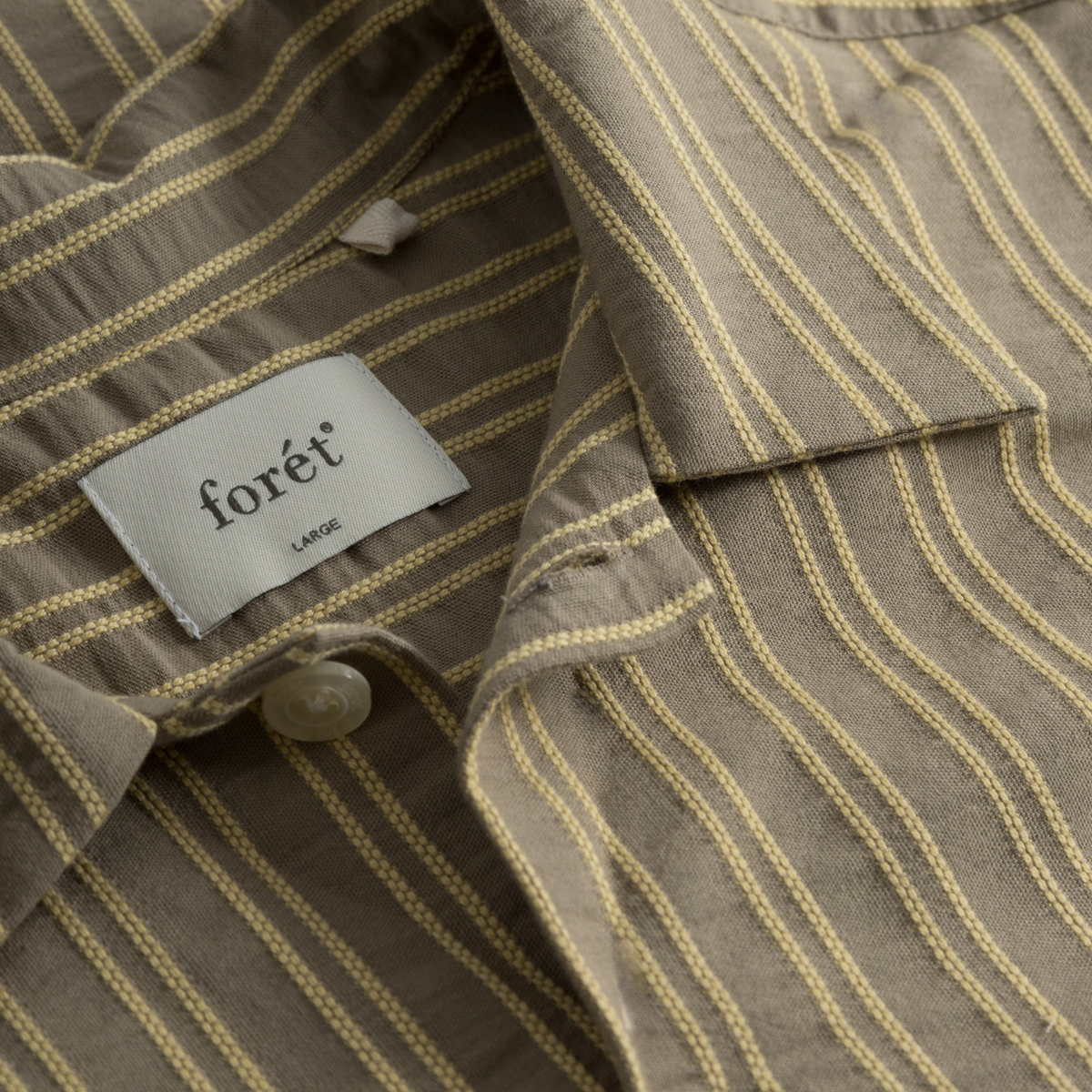 Sway Shirt Khaki/Dusty Yellow