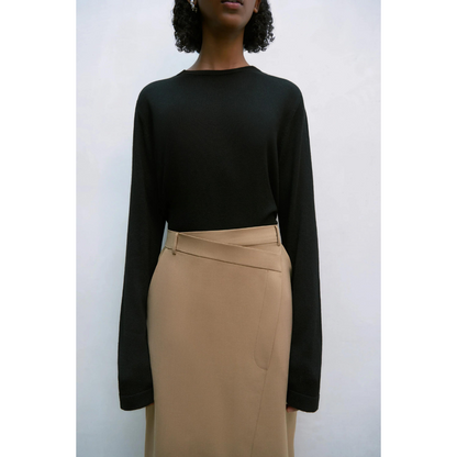 Tailoring Skirt Camel