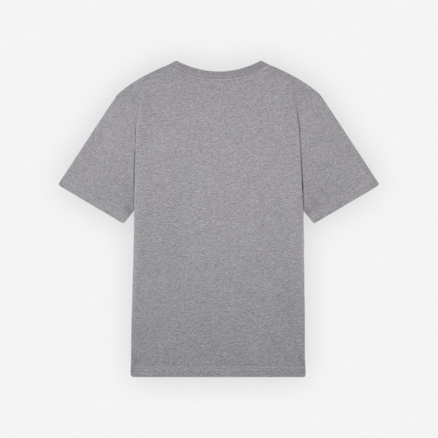 Bold Fox Head Patch Comfort Tee-Shirt Medium Grey Melange (men)