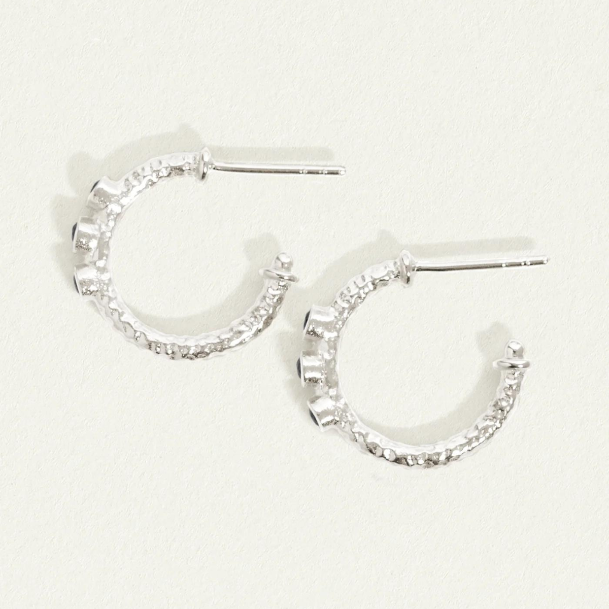 Align Earrings Silver