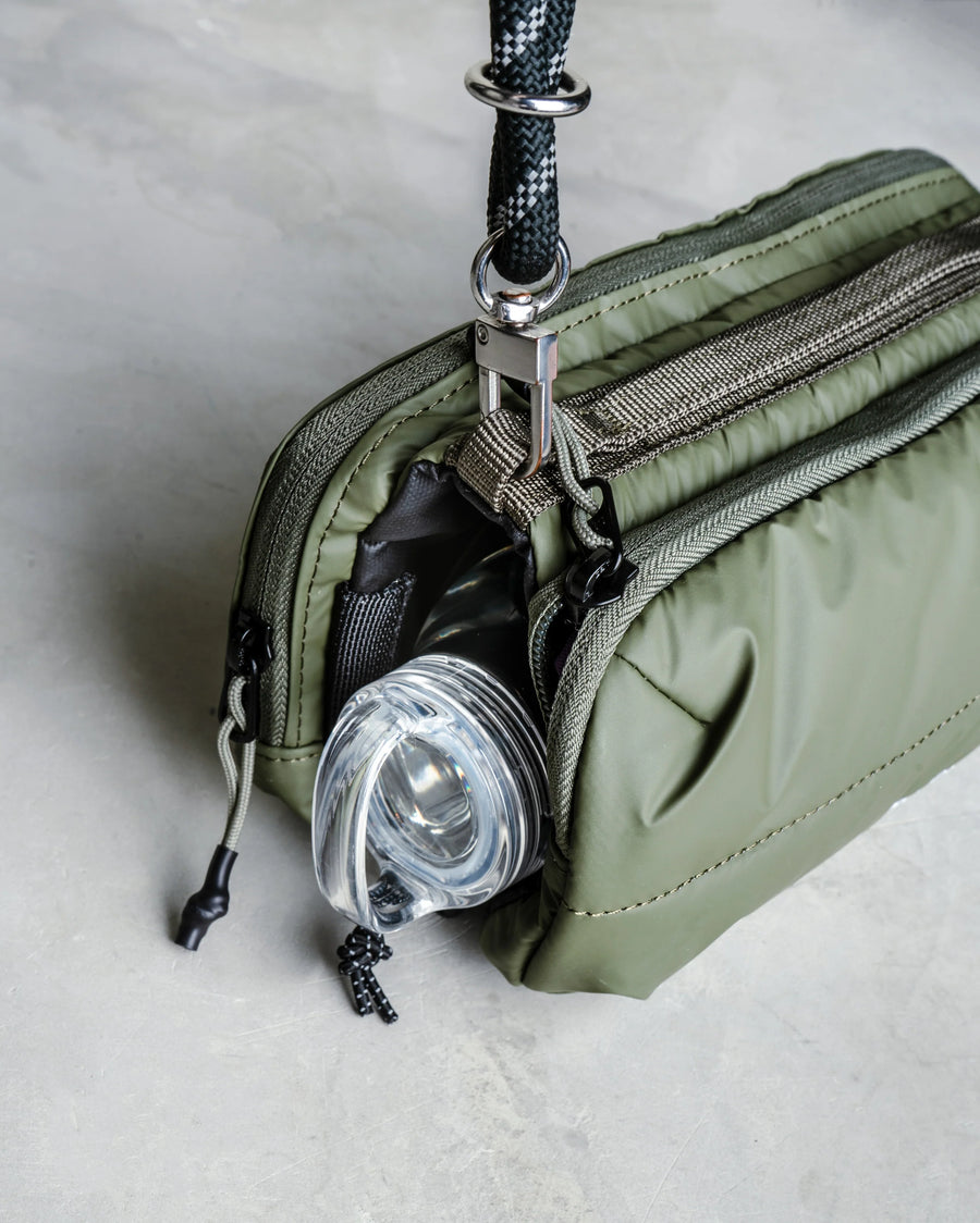 Wares Bags Bottle Sacoche Army Green Puffer