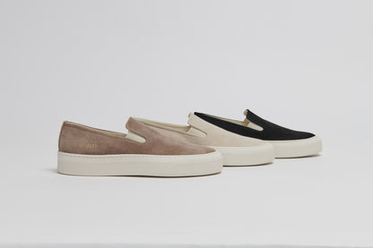 4158 Slip on in Suede Black (women)