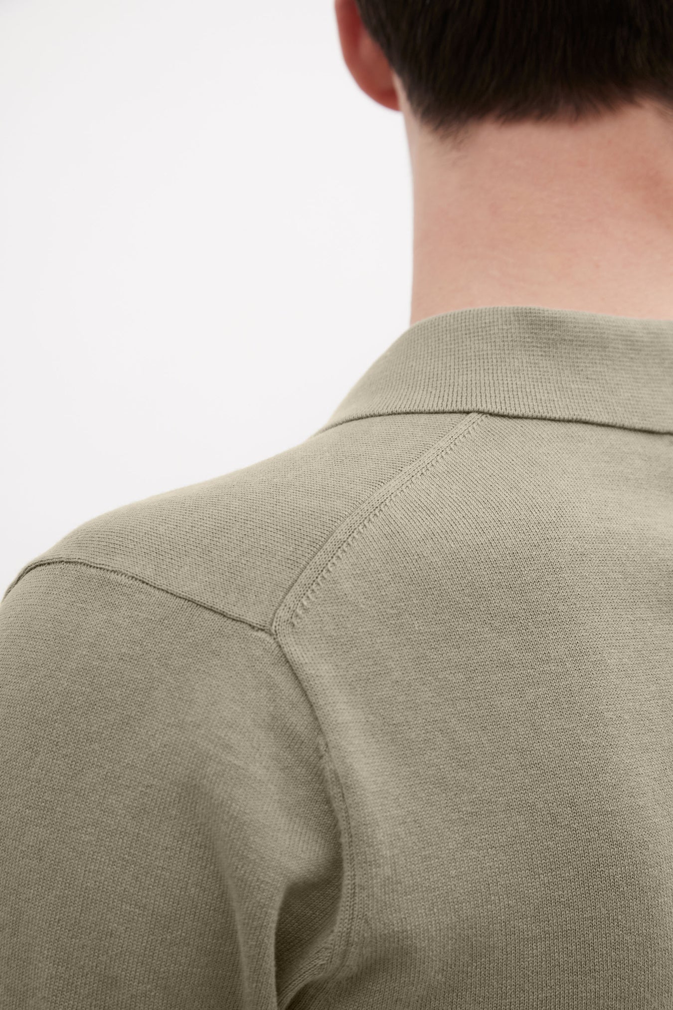 Leif Cotton Linen Polo Clay