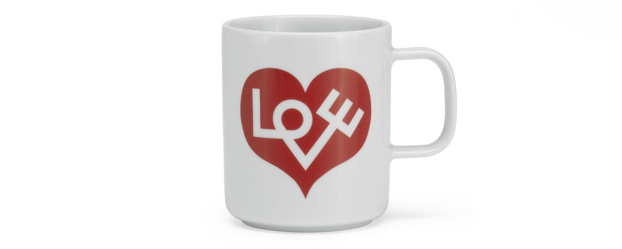 Vitra Coffee Mugs, Love Heart, Crimson