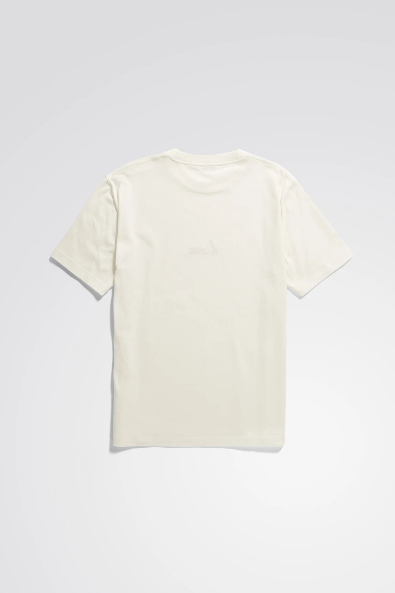 Johannes Organic Chain Stitch Logo T-shirt  Ecru