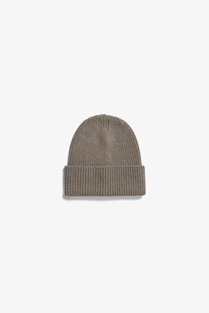 Cashmere Rib Beanie