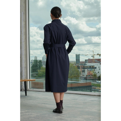 Villamar Dress Navy