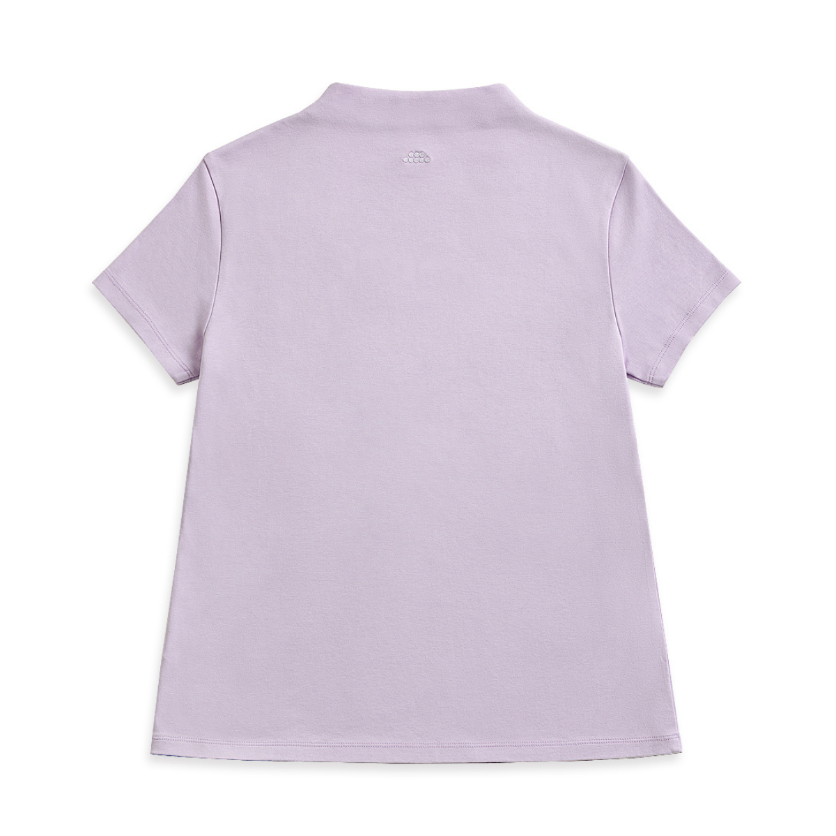 Mock Neck Tee Mistylilac