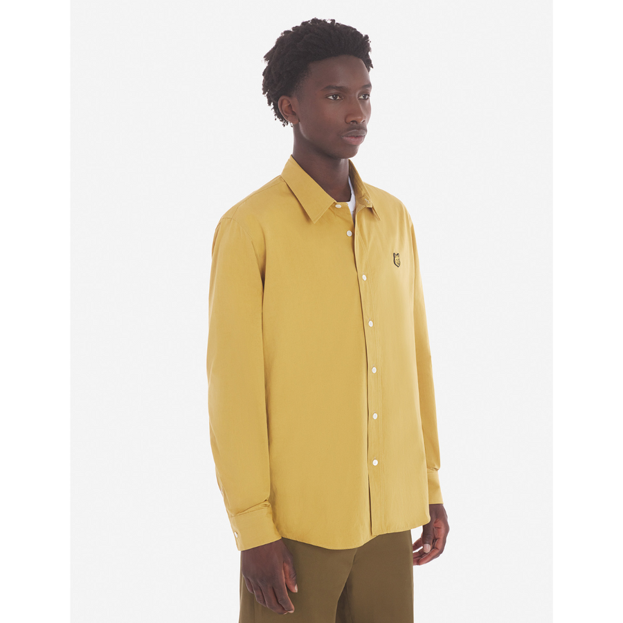 Maison Kitsune | shirt for men - Casual Shirt With Bold Fox Head