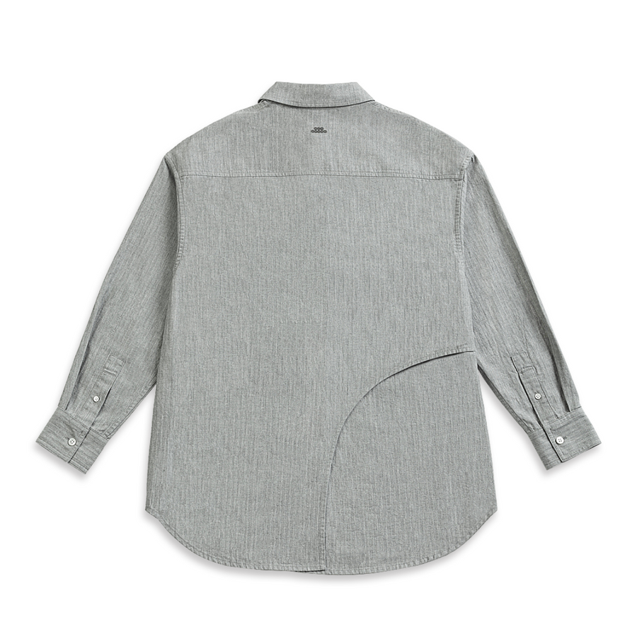 Layered FC Shirt Dk Grey Stripe