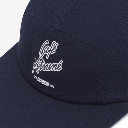 Cafe Kitsune 5P Cap Navy