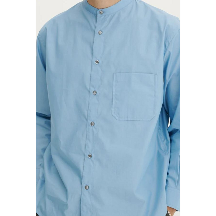 Mao Shirt Lichen Blue