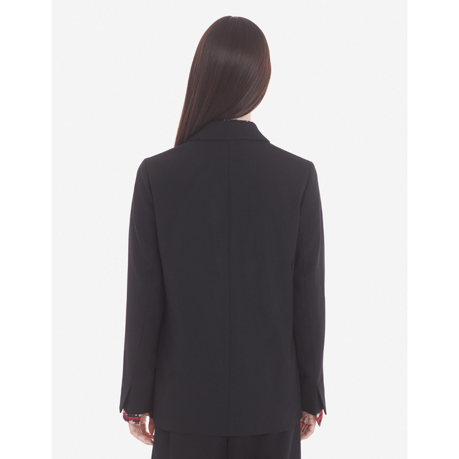Maison Kitsune | coat for women - Single-Breasted Jacket In