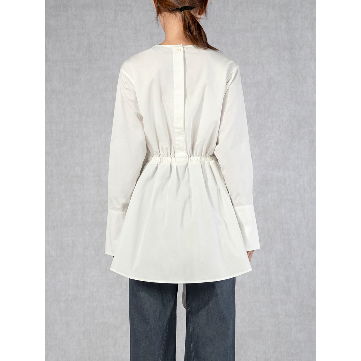 Upside Down Shirt Bright White