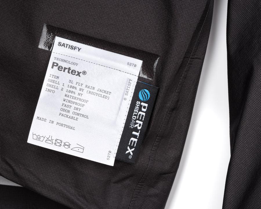Pertex 3L Rain Fly Jacket - Black