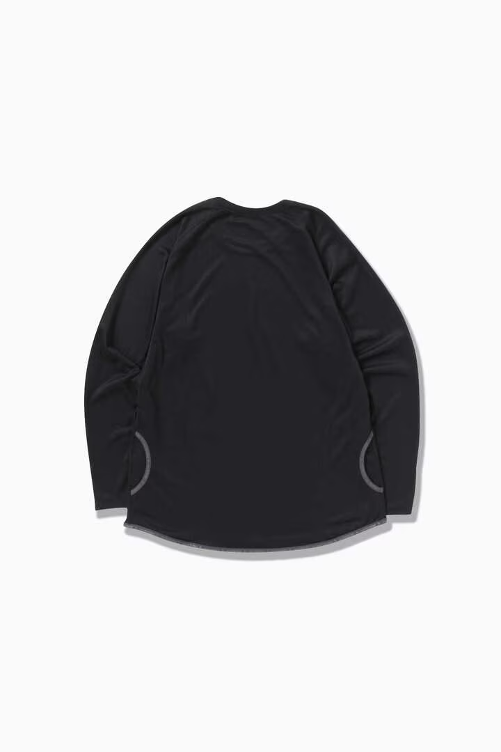 Power Dry Jersey Raglan LS T Black (men)