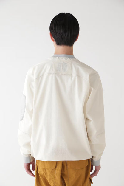 Breath Rip Pullover Jacket Off White