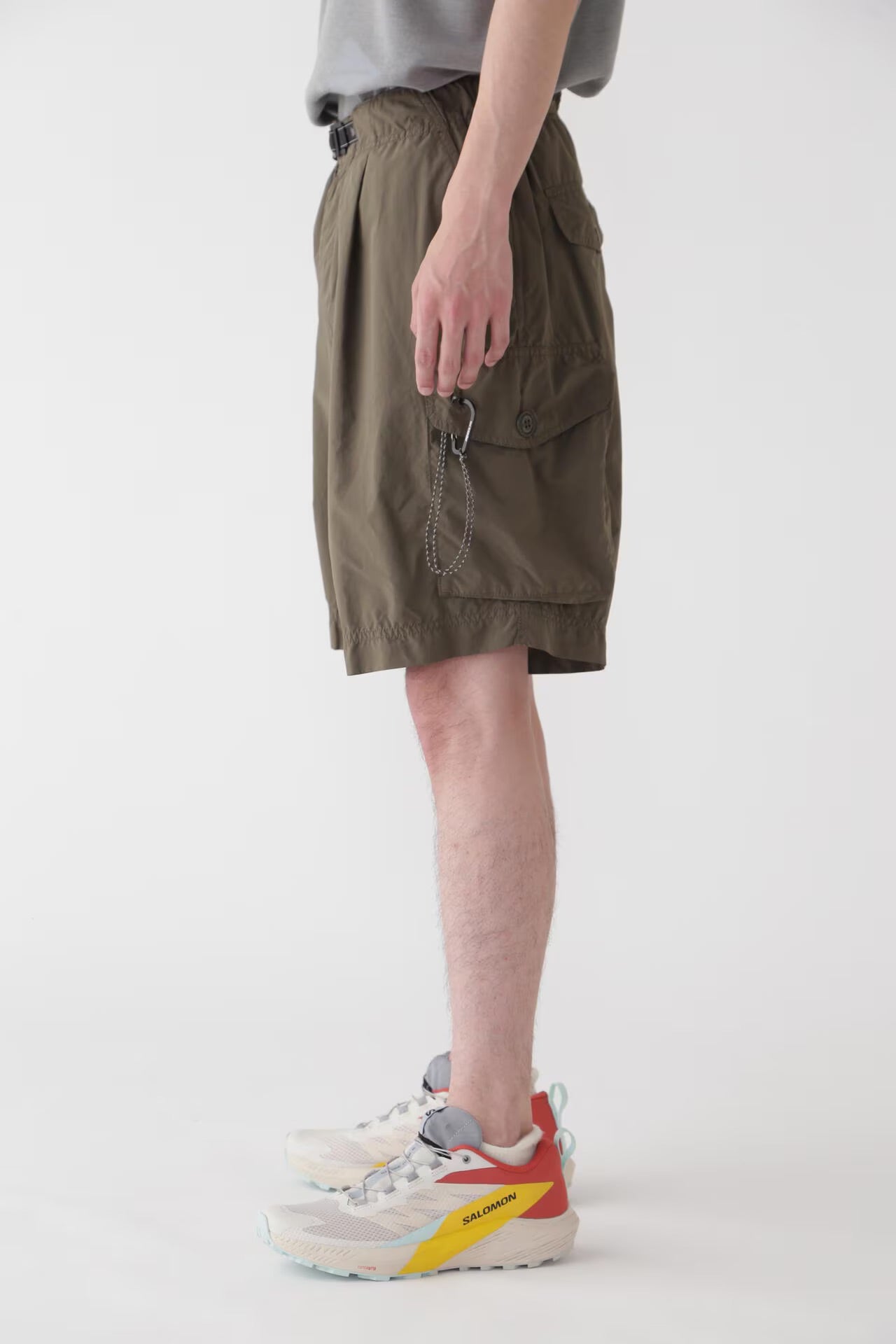 Oversized Cargo Short Pants Khaki (men)