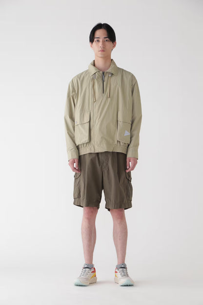 Oversized Cargo Short Pants Khaki (men)