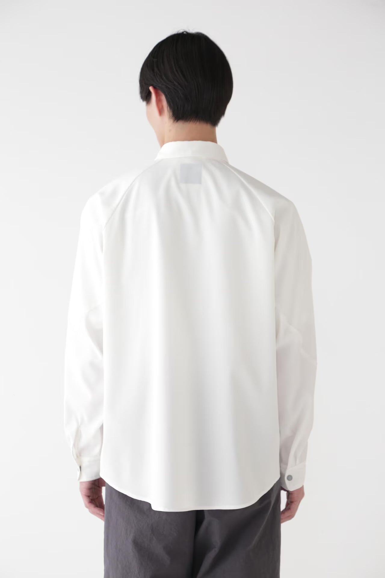 Fly Front Shirt Off White