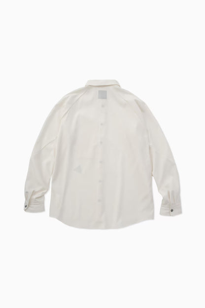 Fly Front Shirt Off White