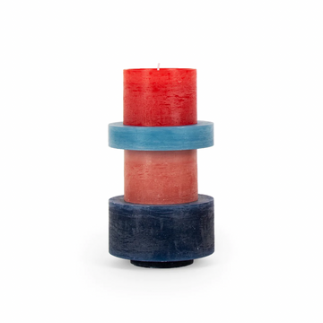 Candl Stack 04 Red & Blue