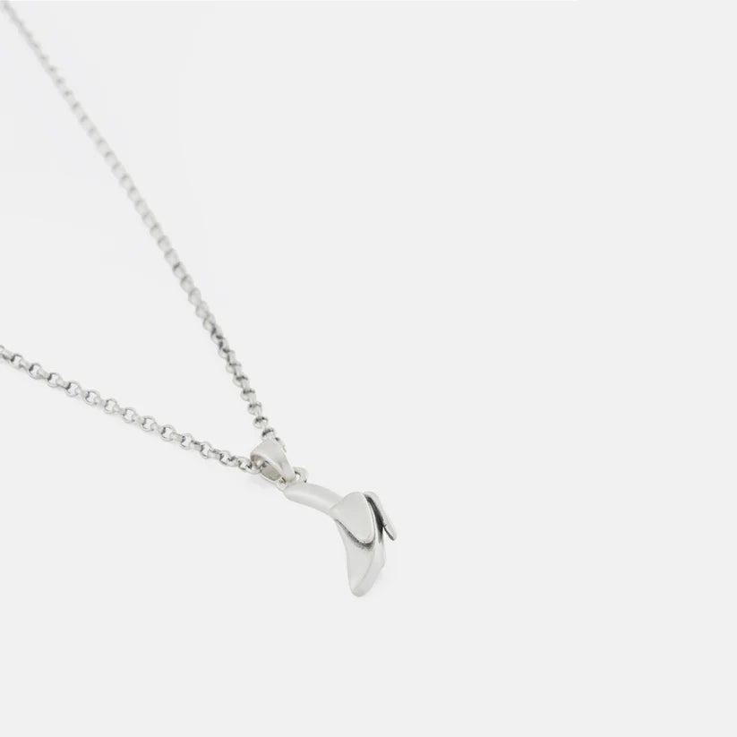 Silver Banana Necklace