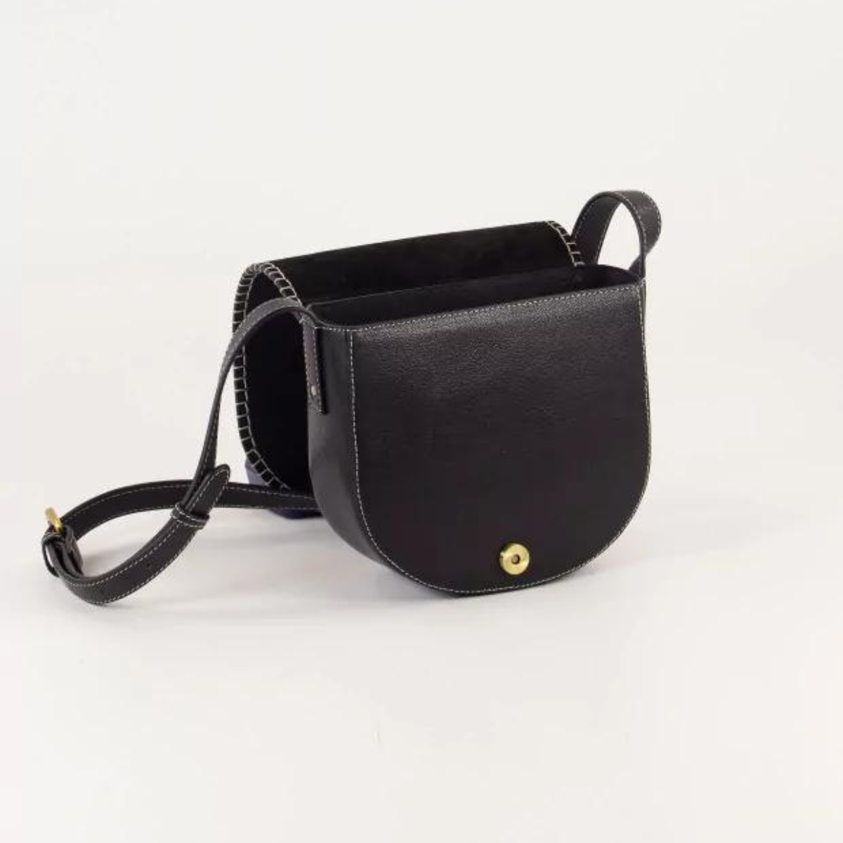 TESSAO BRODY Sac Demi Lune Black