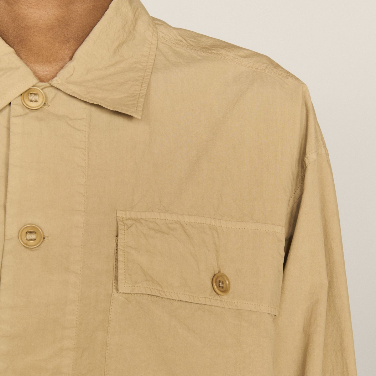 Miltary Shirt Sand (men)