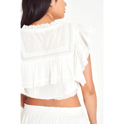 Nora Top Antique White