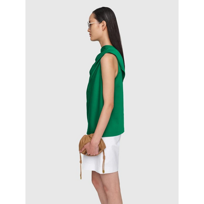 Organic Ctn Jersey "Killick" Top Emerald